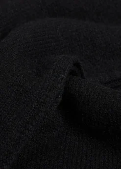 Quartz cashmere and wool-blend scarf