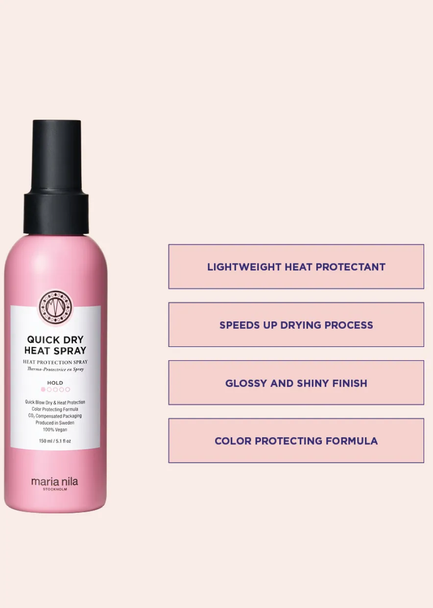 Quick Dry Heat Spray