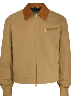 Quilted canvas jacket