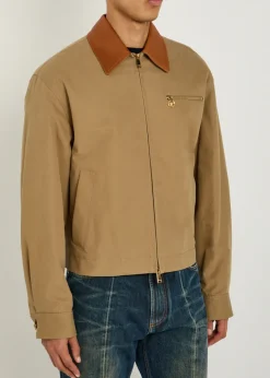 Quilted canvas jacket