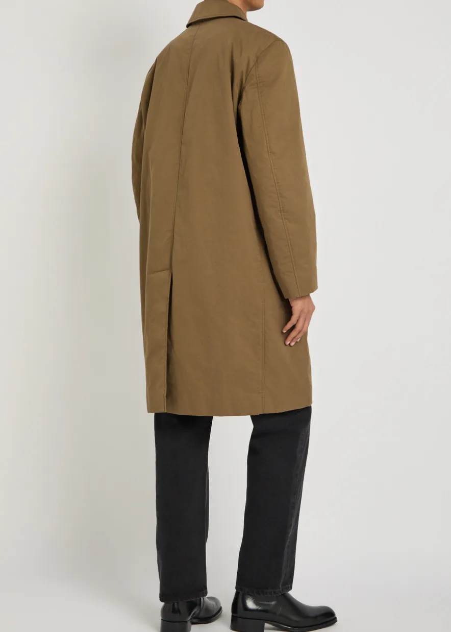 Quilted cotton coat