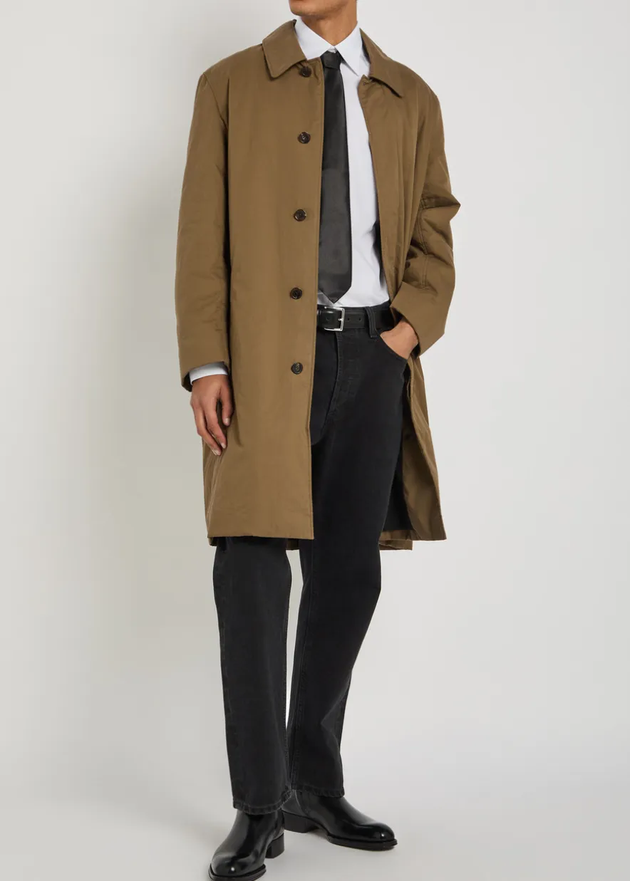 Quilted cotton coat