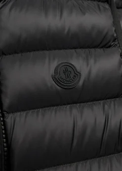 Quilted logo-appliquéd shell gilet