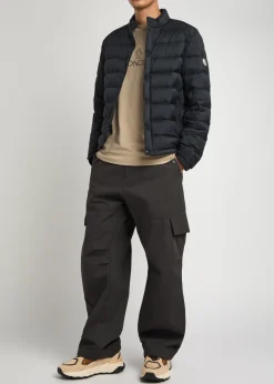 Quilted nylon jacket