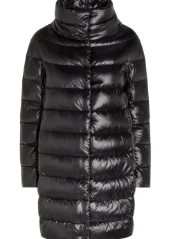Quilted shell coat