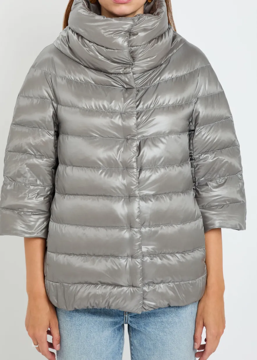 Quilted shell jacket