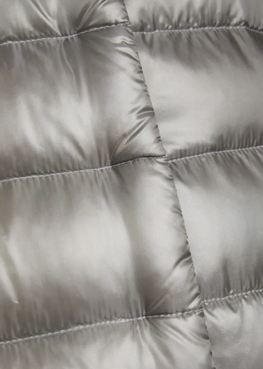 Quilted shell jacket