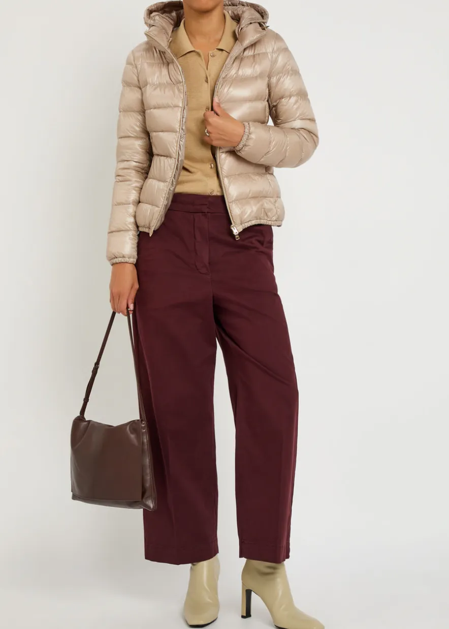 Quilted shell jacket