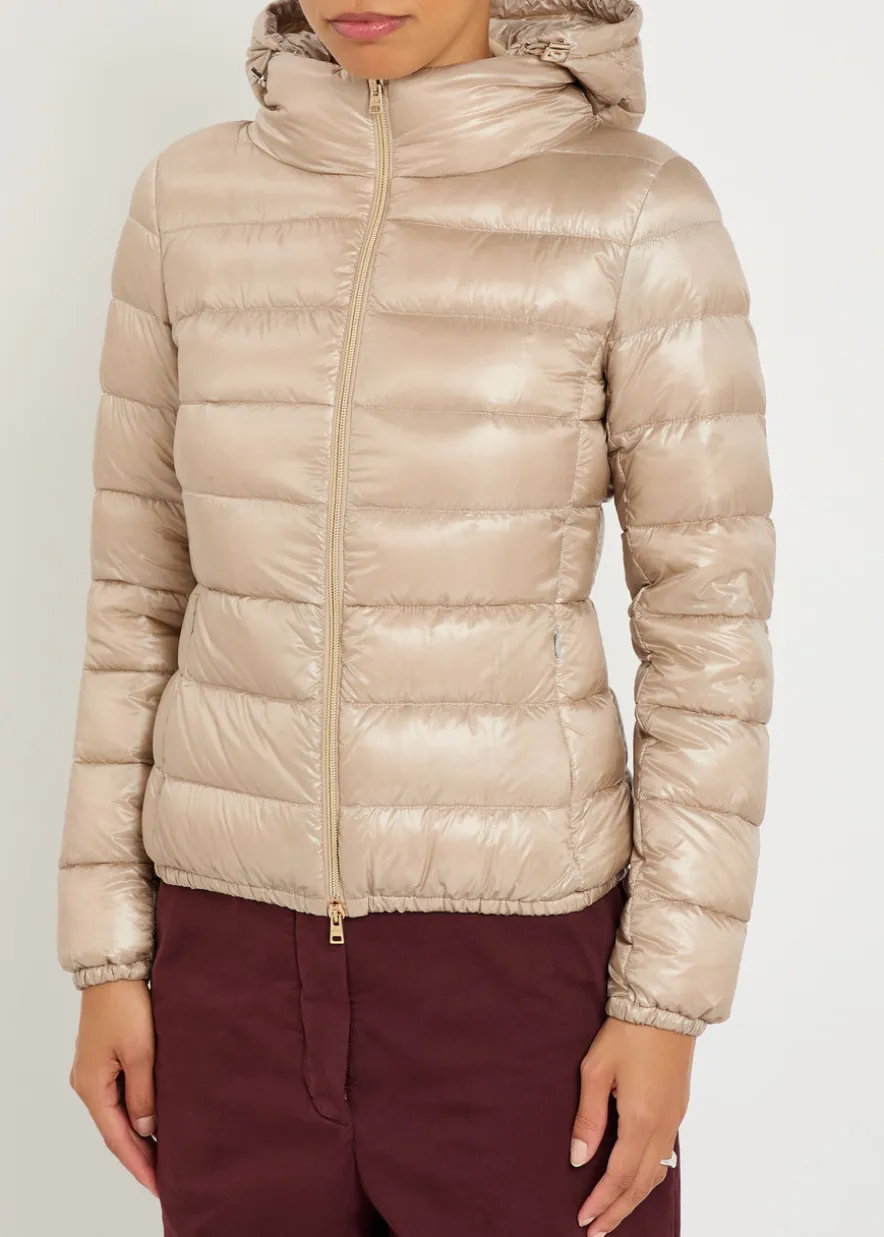 Quilted shell jacket