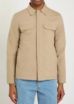 Quilted shell jacket