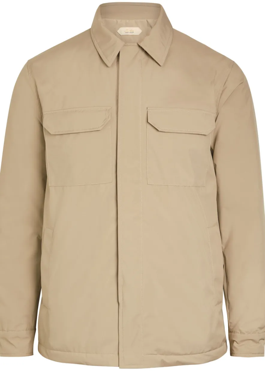 Quilted shell jacket