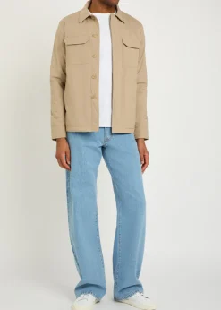 Quilted shell jacket