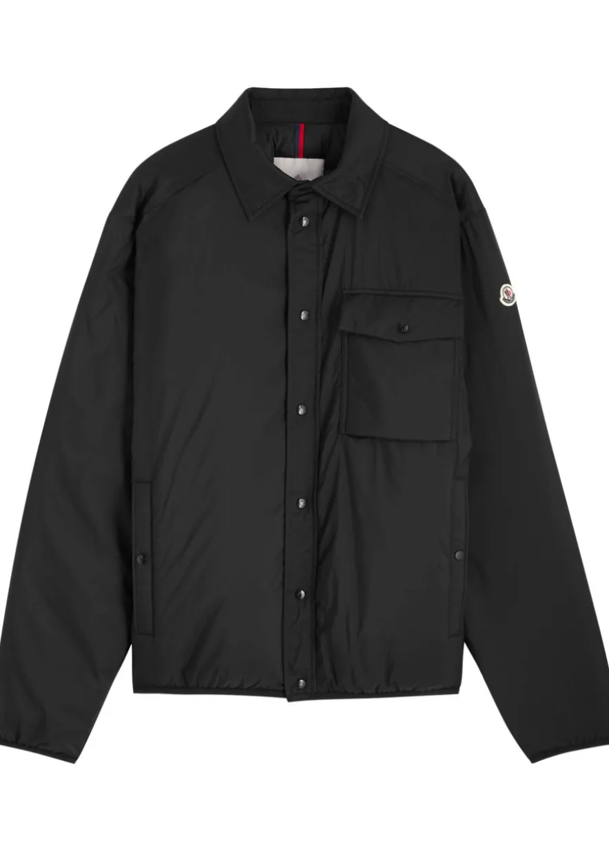 Quilted shell jacket