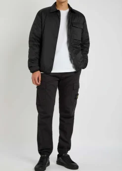 Quilted shell jacket