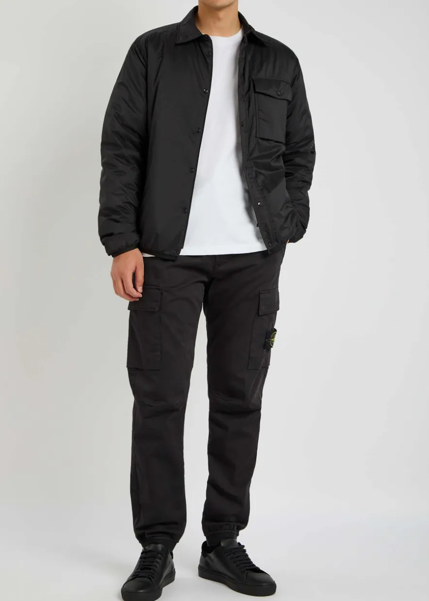 Quilted shell jacket