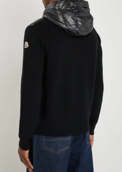 Quilted wool jacket