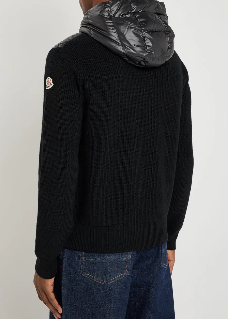 Quilted wool jacket