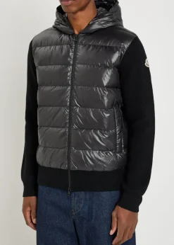 Quilted wool jacket