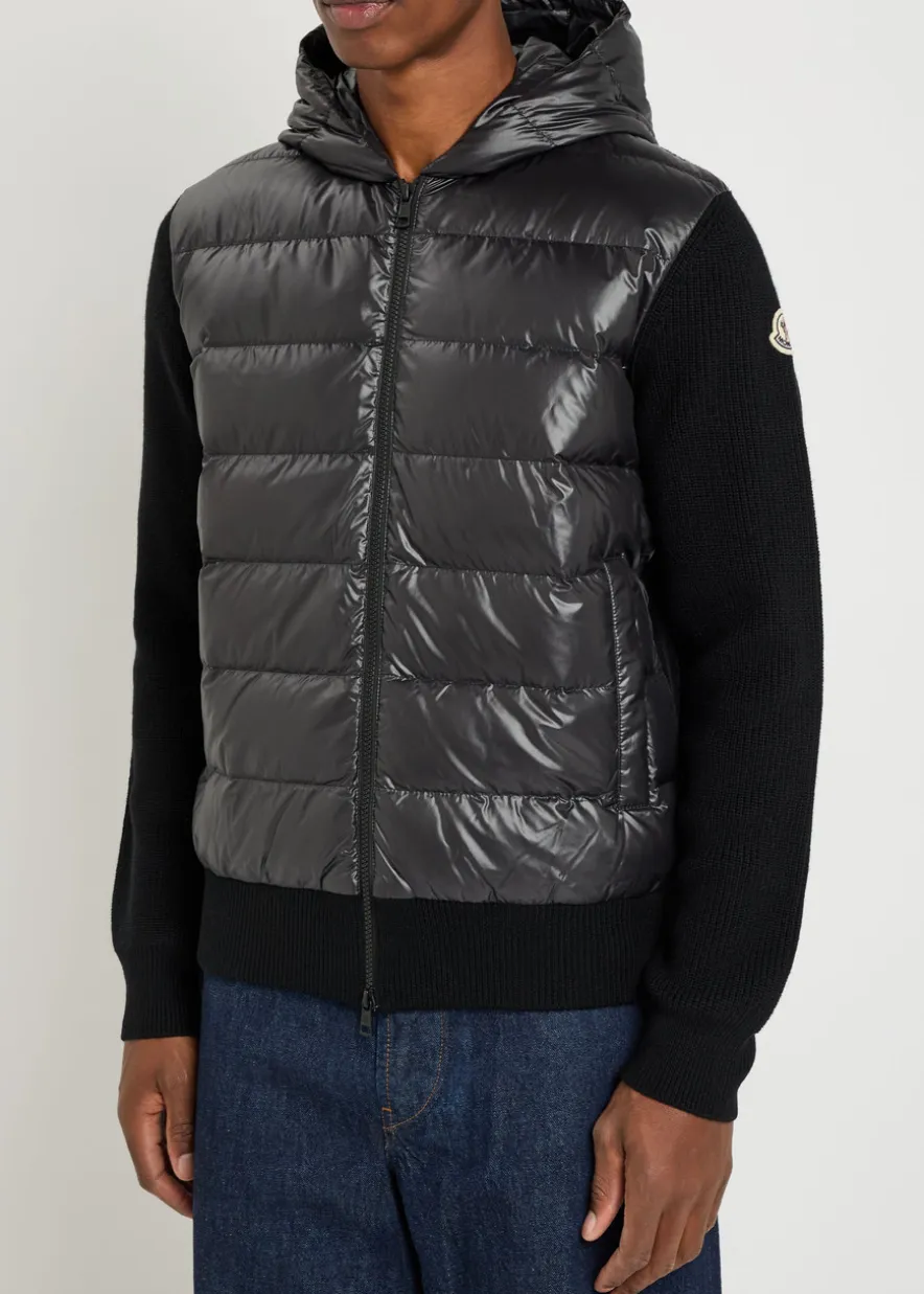 Quilted wool jacket
