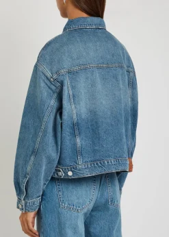 Quincy panelled denim jacket