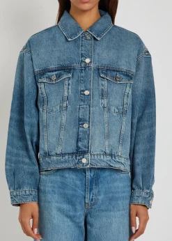 Quincy panelled denim jacket
