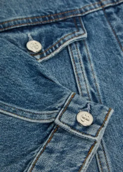 Quincy panelled denim jacket