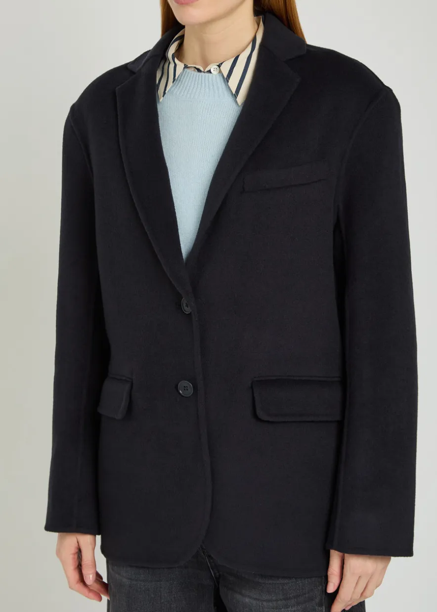 Quinn wool and cashmere-blend jacket