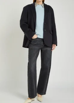 Quinn wool and cashmere-blend jacket