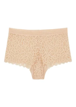 Raffine almond lace short briefs
