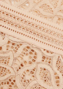 Raffine almond lace short briefs
