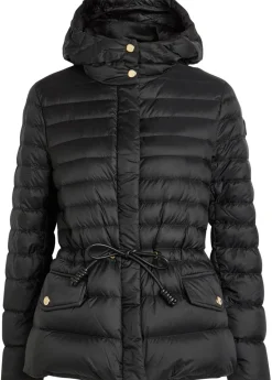 Raies hooded padded nylon jacket