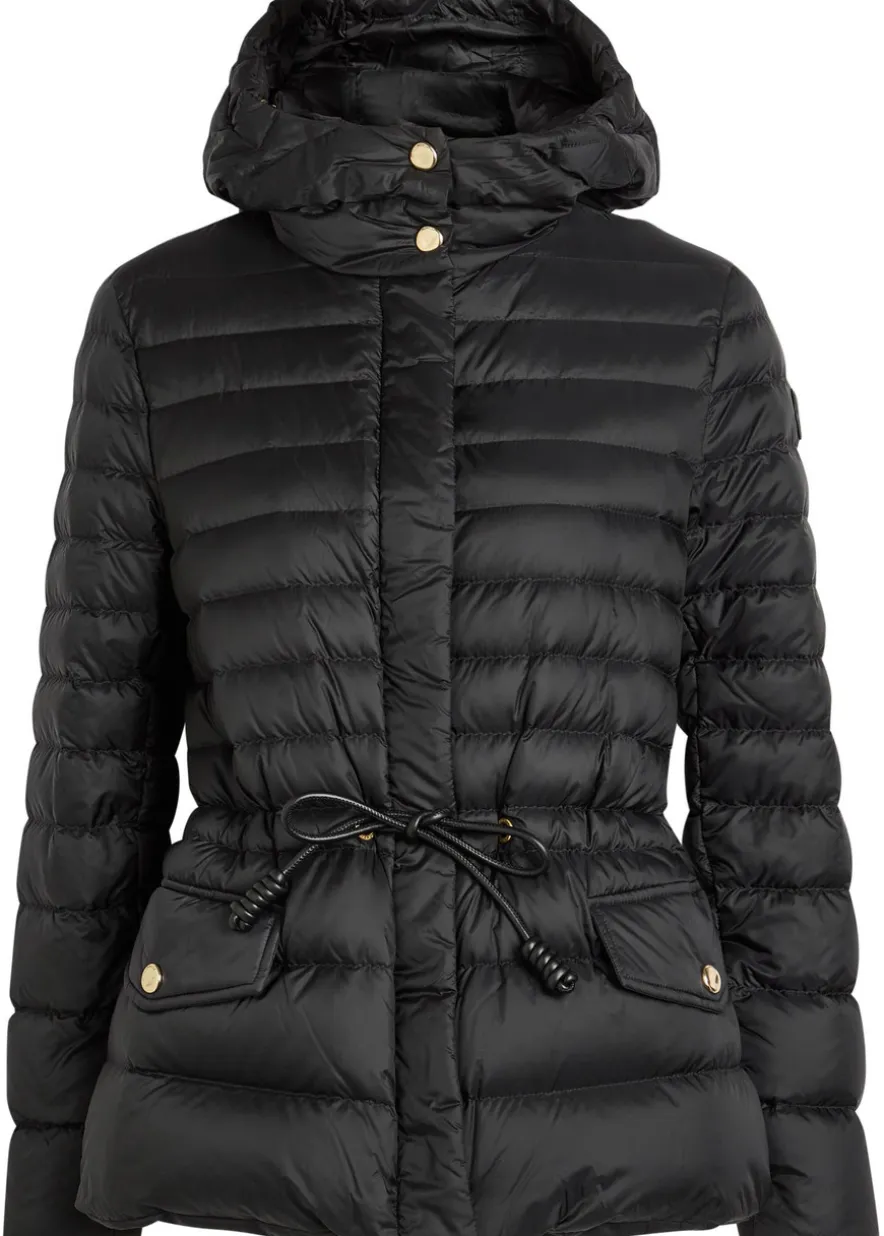 Raies hooded padded nylon jacket