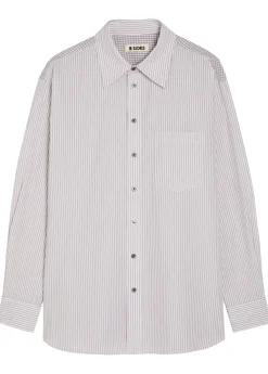 Ramona printed cotton-poplin shirt