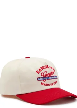 Ranchwear 5 Panel embroidered canvas cap