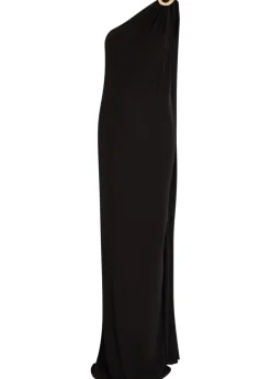 Rania embellished crepe-jersey maxi dress