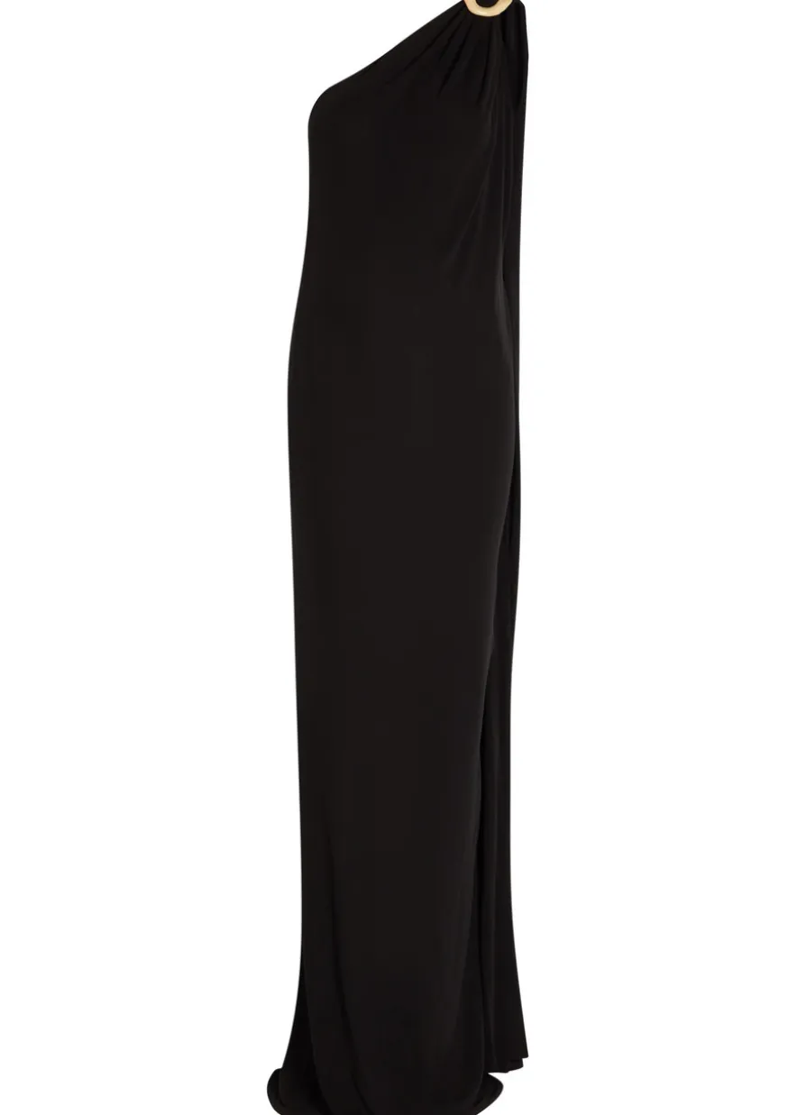 Rania embellished crepe-jersey maxi dress