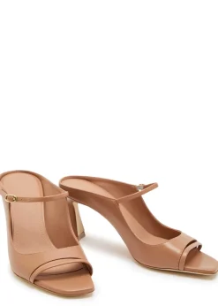 Rania 70 leather mules