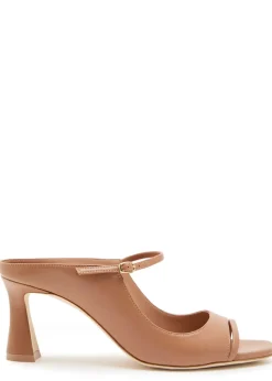 Rania 70 leather mules