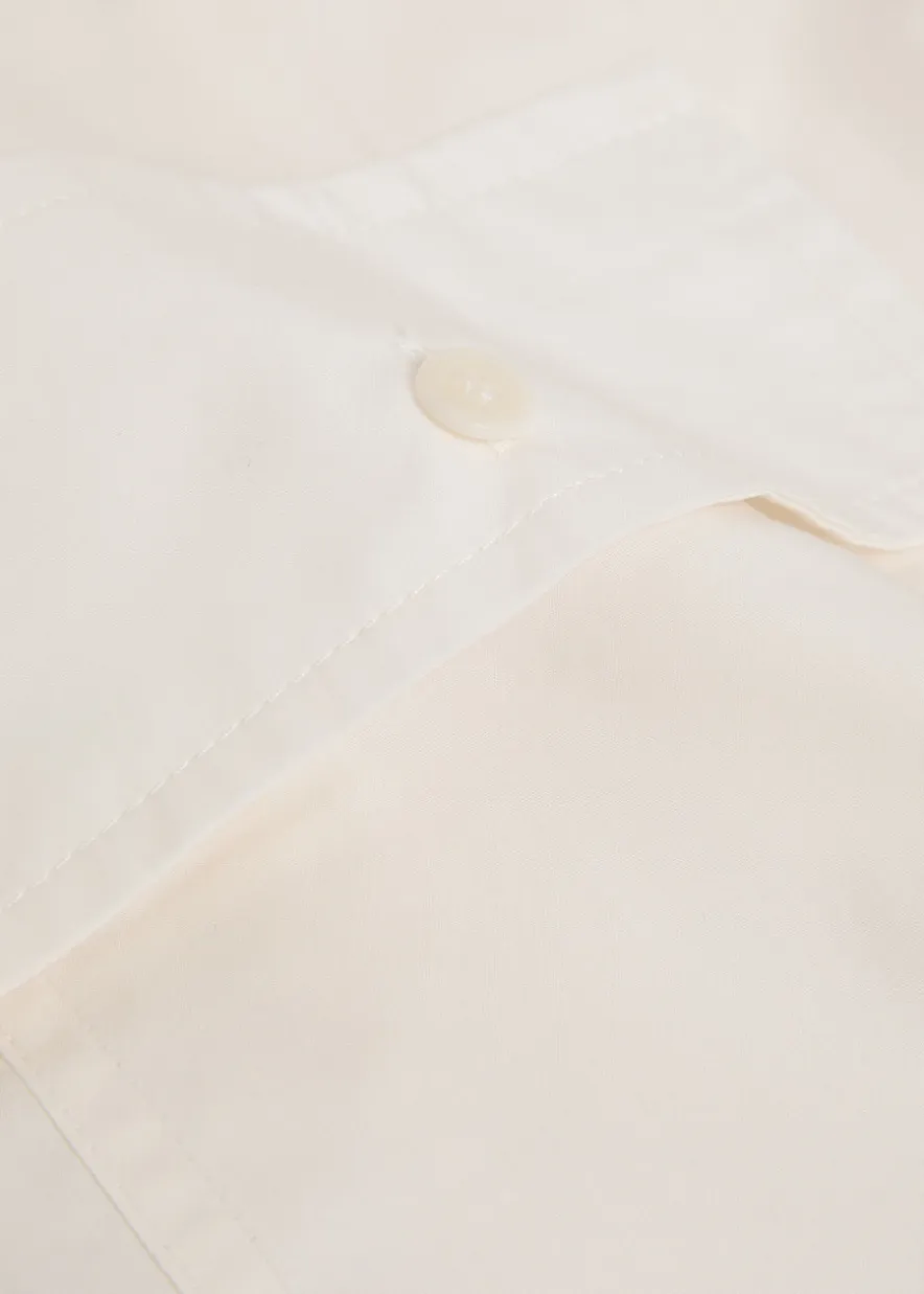 Ranya cotton-poplin shirt