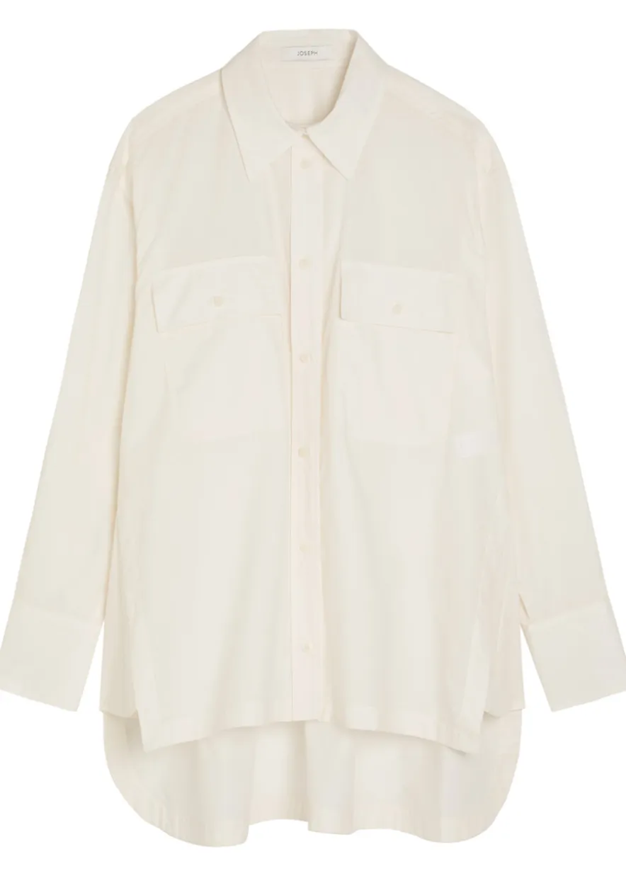 Ranya cotton-poplin shirt
