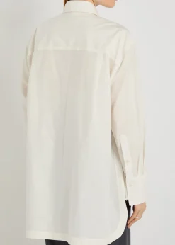 Ranya cotton-poplin shirt