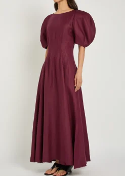 Ranya linen maxi dress