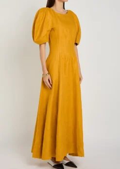 Ranya linen maxi dress
