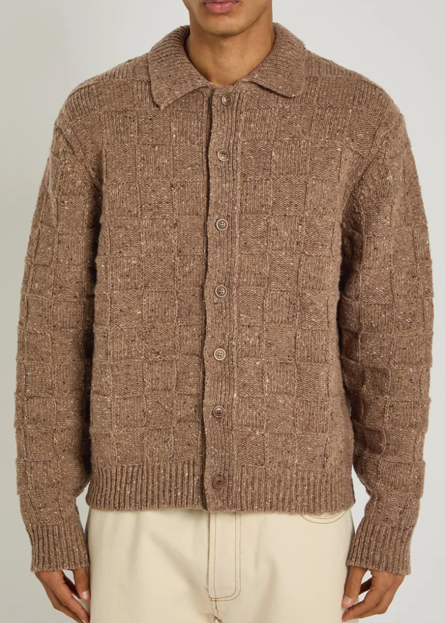 Rat Pack wool-blend cardigan
