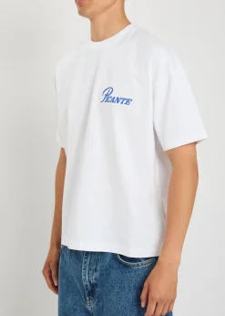 Record logo-print cotton T-shirt
