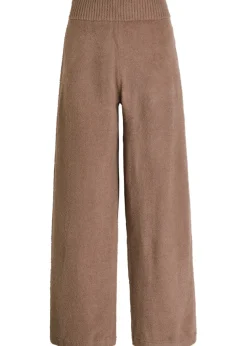 Recy straight-leg bouclé trousers