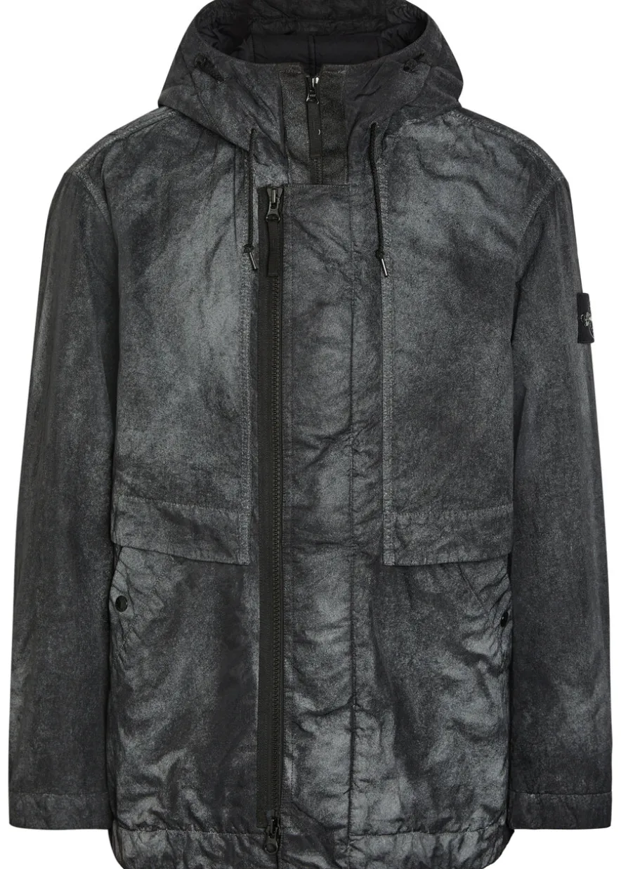 Reflective padded shell jacket