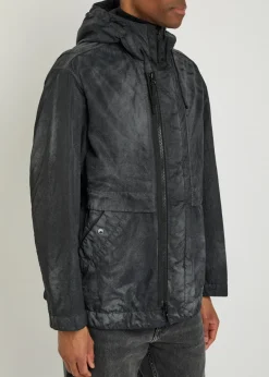 Reflective padded shell jacket