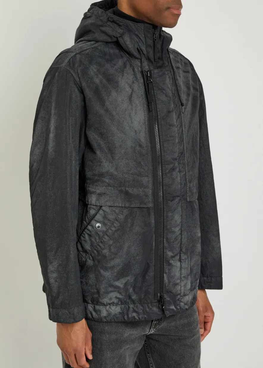 Reflective padded shell jacket