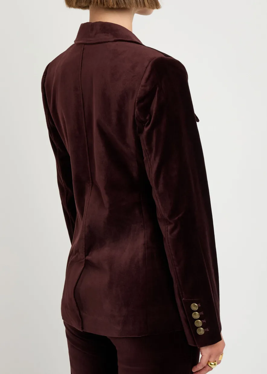 Reign velvet jacket